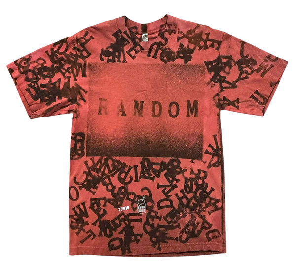 Random Bleached Tee (Size Small)