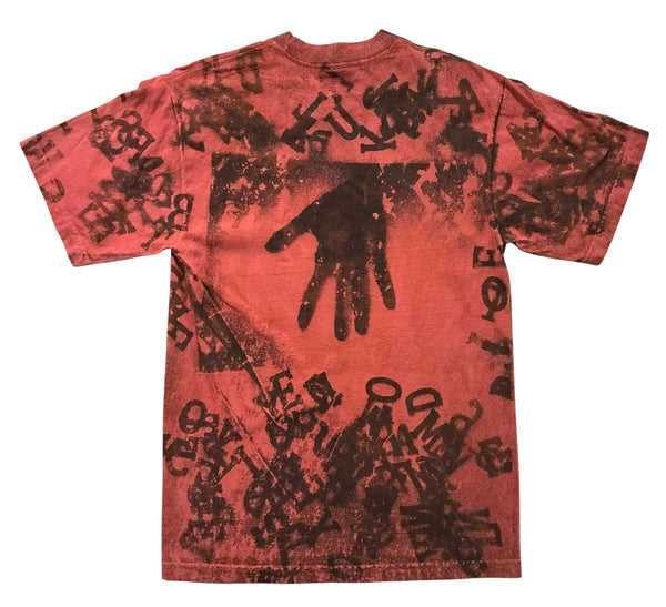 Random Bleached Tee (Size Small)
