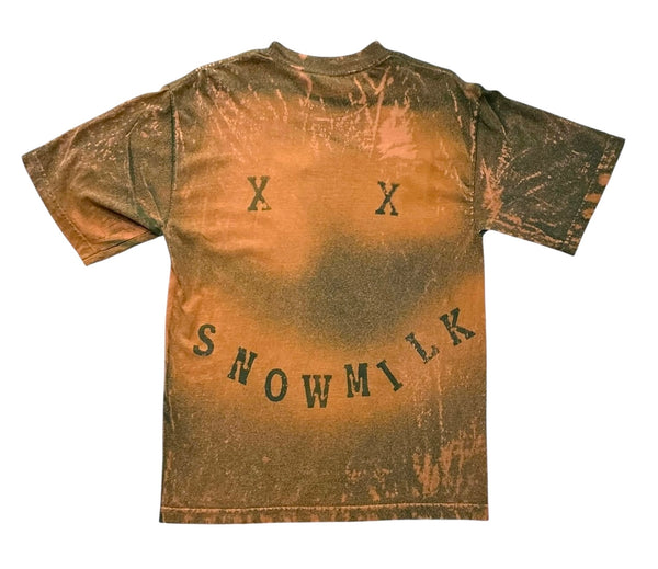 X X Snow Milk Bleached Tee (Size Small)