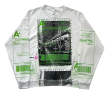 Load image into Gallery viewer, Positive Shipping Label Crewneck (Size XL)
