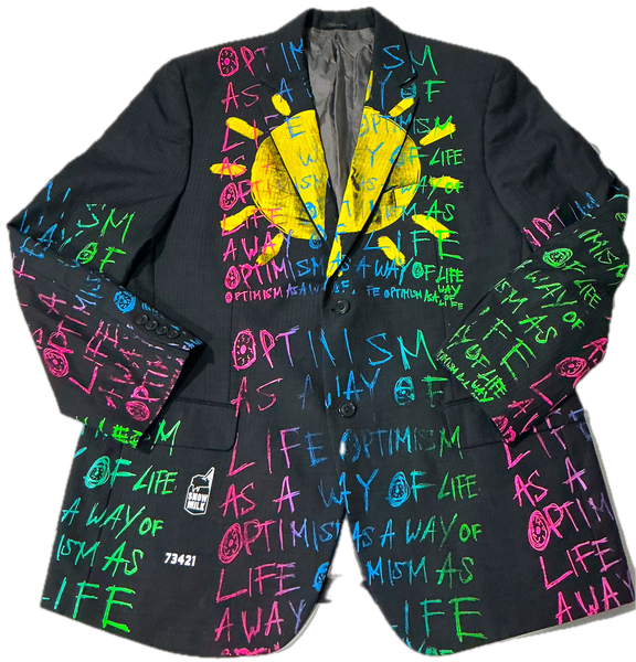 Optimism As A Way Of Life Blazer (Size 44R)