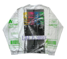 Load image into Gallery viewer, Positive Shipping Label Crewneck (Size XL)
