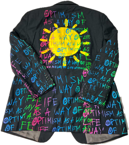 Optimism As A Way Of Life Blazer (Size 44R)