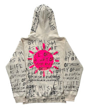 Load image into Gallery viewer, Optimism As A Way Of Life Hoodie (Size Small)
