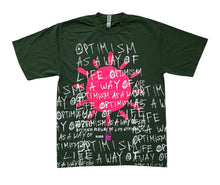 Load image into Gallery viewer, Optimism as A Way of Life 6.5oz Tee (Size Small)
