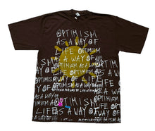 Load image into Gallery viewer, Optimism As A Way Of Life 6.5oz Tee (Size Medium)
