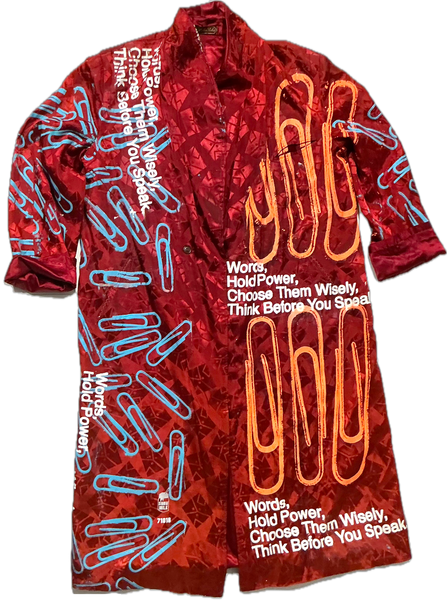 Words Hold Power Robe (Size Small)