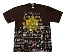 Load image into Gallery viewer, Optimism As A Way Of Life 6.5oz Tee (Size Large)
