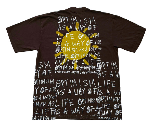 Optimism As A Way Of Life 6.5oz Tee (Size Large)