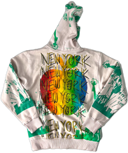 Load image into Gallery viewer, Big Apple Big Love Zip Up Hoodie (Size Small)

