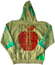 Load image into Gallery viewer, Big Apple Big Love Zip Up Hoodie (Size Medium)
