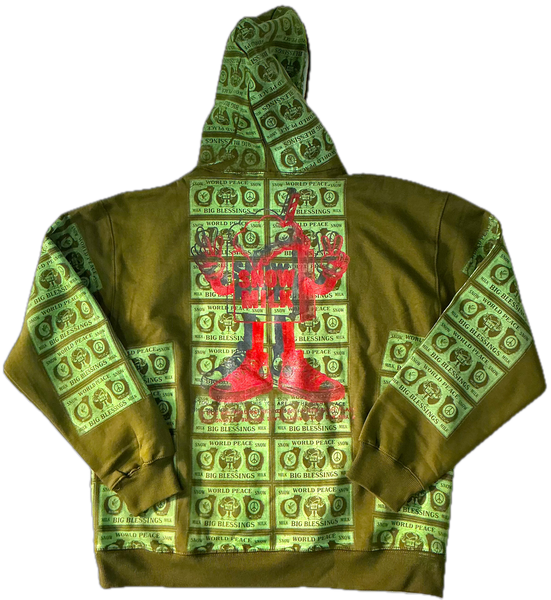 Big Blessings Bucks Hoodie (Size 2XL)