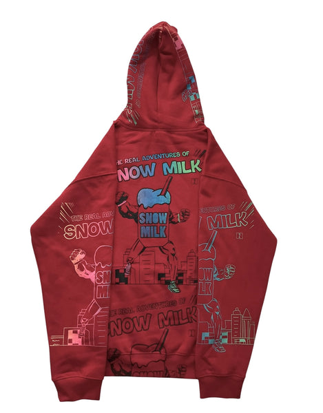 The Real Adventures Of Snow Milk Hoodie (Size Large)