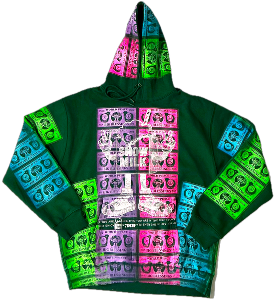 Big Blessings Bucks Hoodie (Size Large)