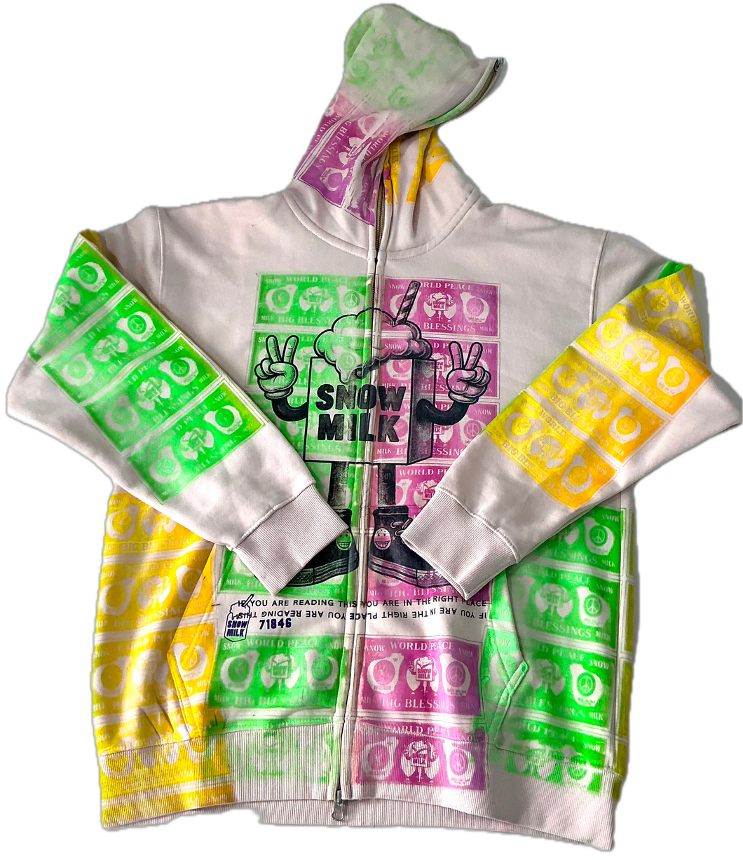 Big Blessings Bucks Zip Up Hoodie (Size XL)
