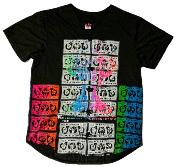 Big Blessings Bucks Baseball Jersey (Size Large)