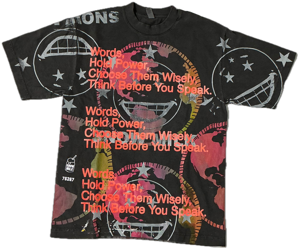 Words Hold Power 6.5oz Tee (Size Small)