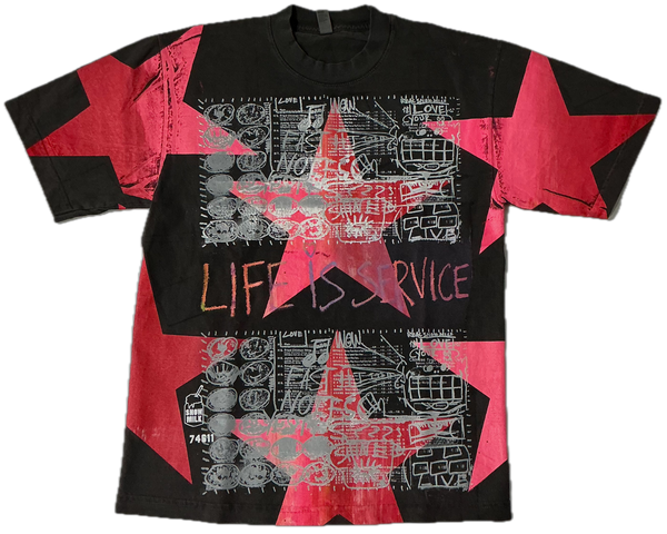 Life Is Service 6.5oz Tee (Size Small)
