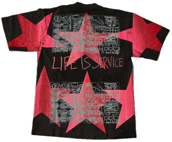 Life Is Service 6.5oz Tee (Size Small)