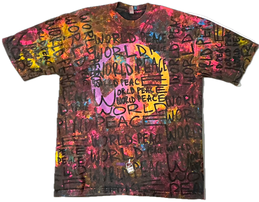 World Peace Tee 6.5oz (Size XL)