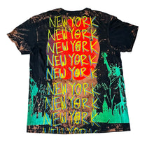 Load image into Gallery viewer, Big Apple Big Love Bleached Tee (Size Large)

