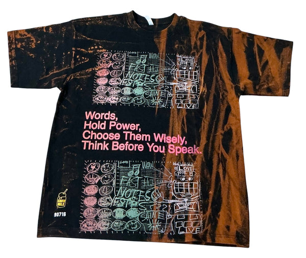 Words Hold Power 6.5oz Tee (Size Large)