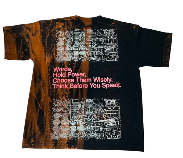 Words Hold Power 6.5oz Tee (Size Large)