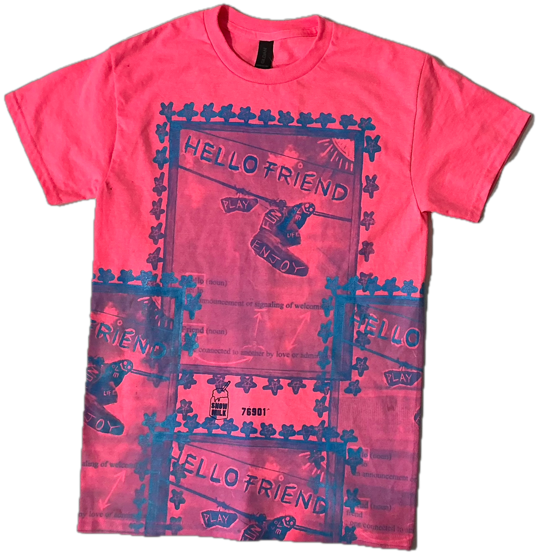 Hello Friend Tee (Size Small)