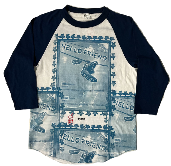 Hello Friend T-Shirt Long Sleeve (Size Medium)