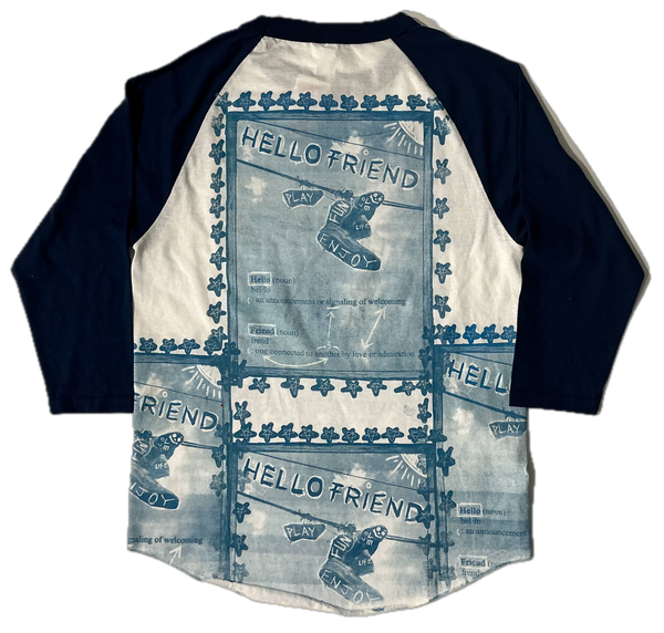 Hello Friend T-Shirt Long Sleeve (Size Medium)