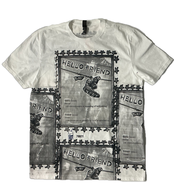 Hello Friend Tee (Size Large)