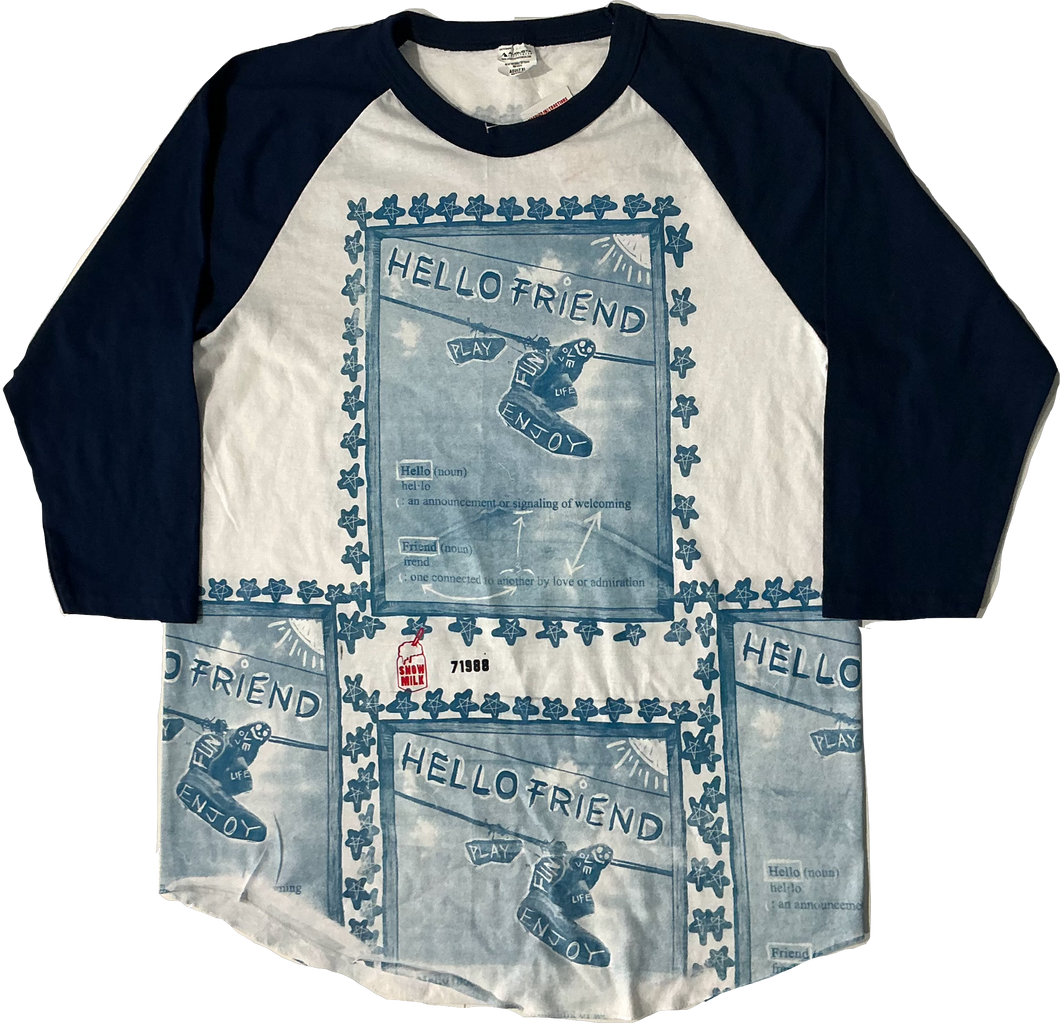 Hello Friend T-Shirt Long Sleeve (Size XL)