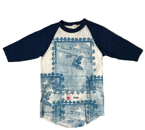 Hello Friend T-Shirt Long Sleeve (Size Youth Large)