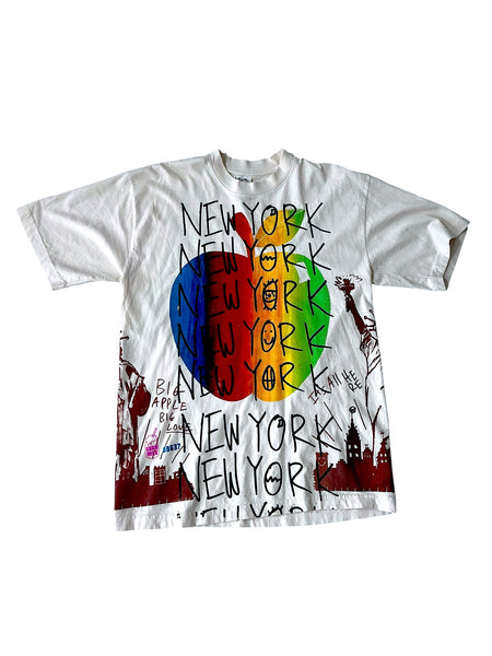 Big Apple Big Love 6.5oz Tee (Size Medium)