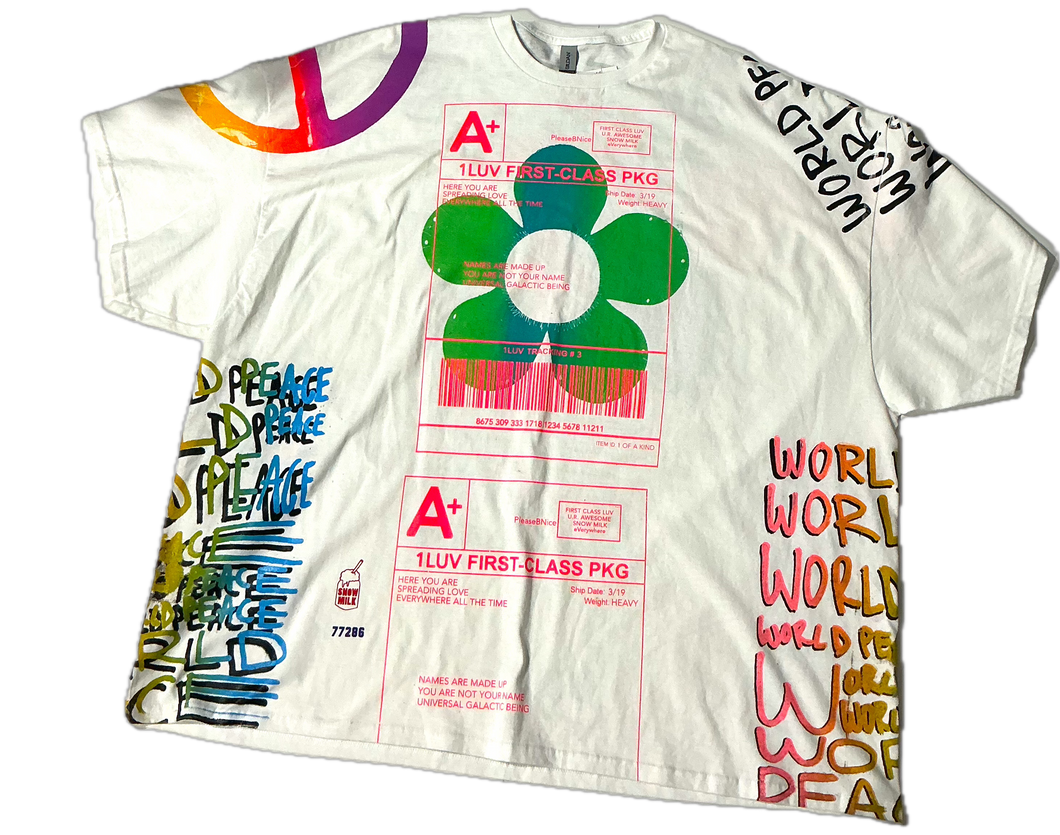 World Peace Tee (Size 5XL)