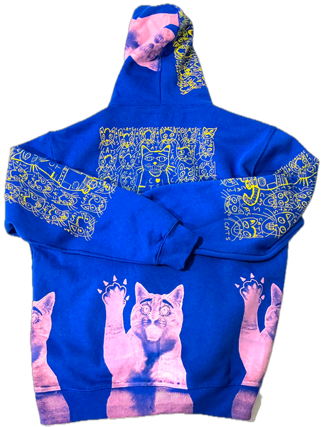 Cats and Dogs Hoodie (Size Large)