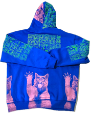 Load image into Gallery viewer, Cats and Dogs Hoodie (Size Large)
