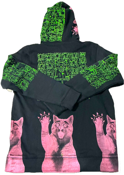 Cats and Dogs Hoodie (Size Medium)