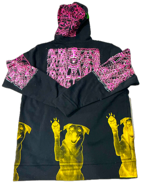 Cats and Dogs Hoodie (Size Medium)