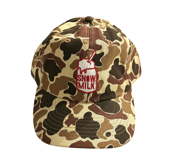 Snow Milk Dad Hat