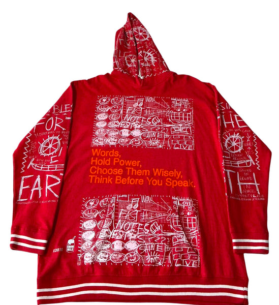 Words Hold Power Hoodie (Size 3XL)