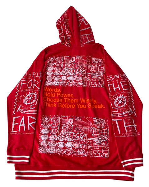 Words Hold Power Hoodie (Size 3XL)