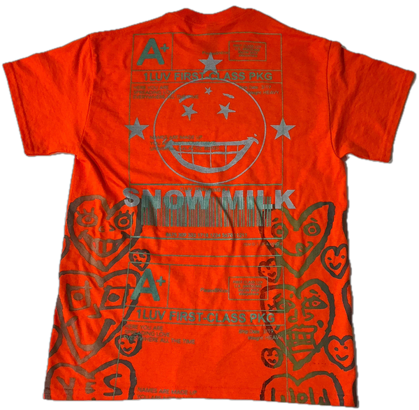 Positive Shipping Label Tee (Size Medium)