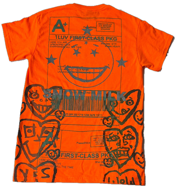 Positive Shipping Label Tee (Size Small)