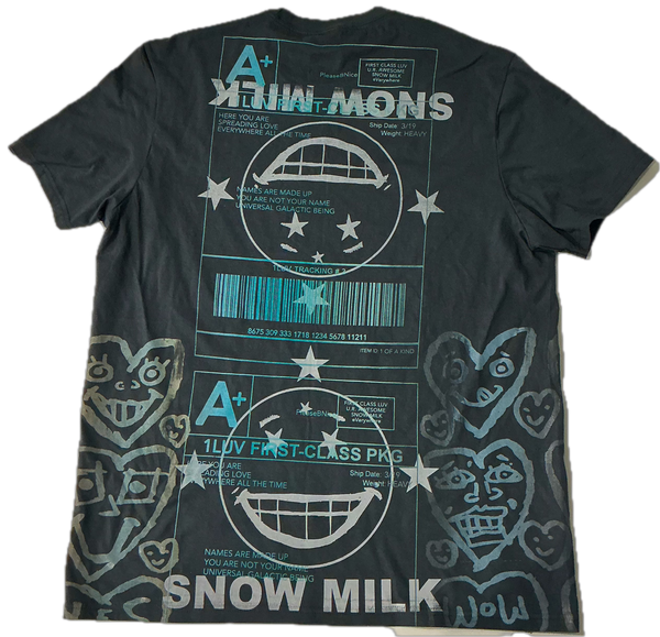 Positive Shipping Label Tee (Size XL)