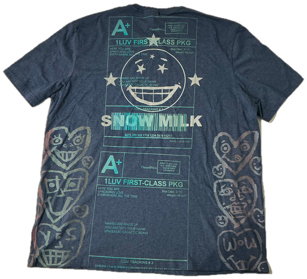 Positive Shipping Label Tee (Size 3XL)