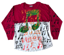 Load image into Gallery viewer, Music Notes Long Sleeve (Size Small)
