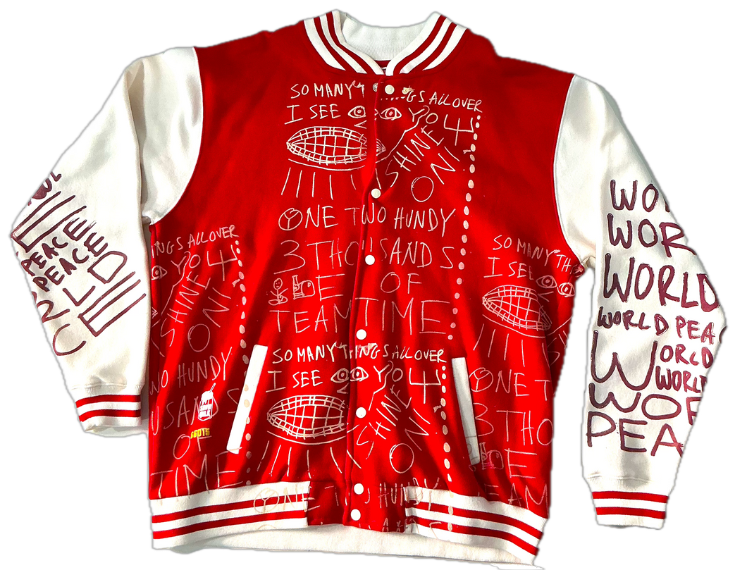 World Peace Varsity Jacket (Size 4XL)