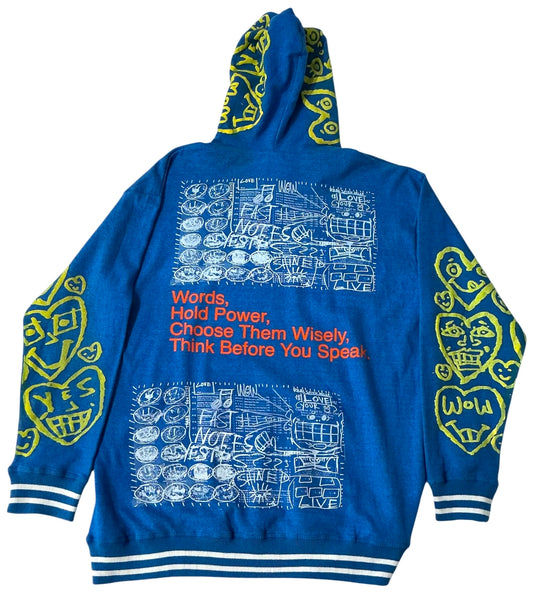 Words Hold Power Hoodie (Size 3XL)