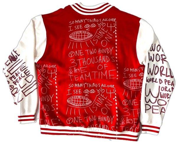 World Peace Varsity Jacket (Size 4XL)